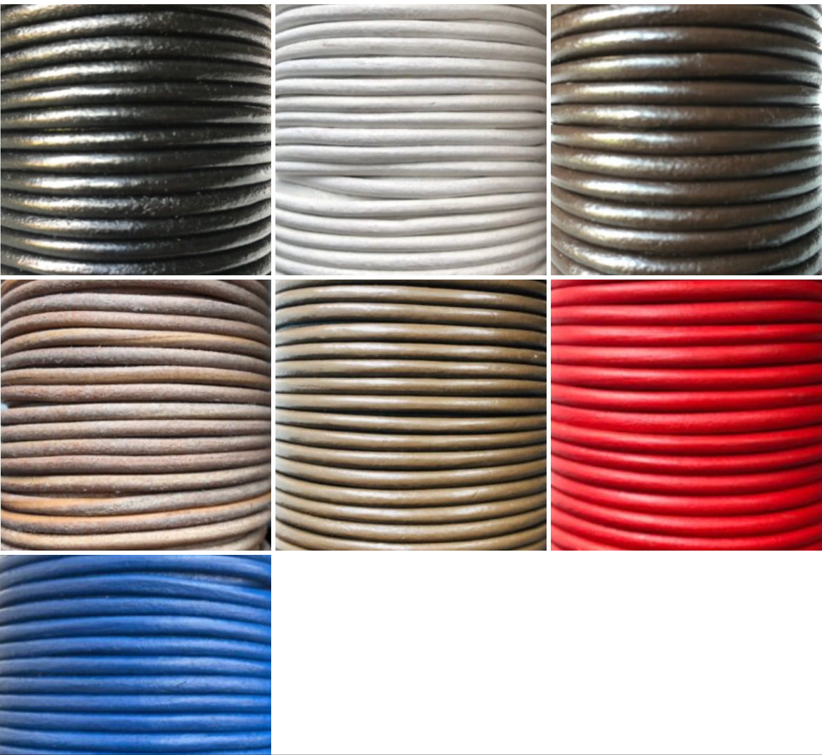 4mm Leather Cord Round Real Genuine Craft Jewellery String Rope Lace Thong