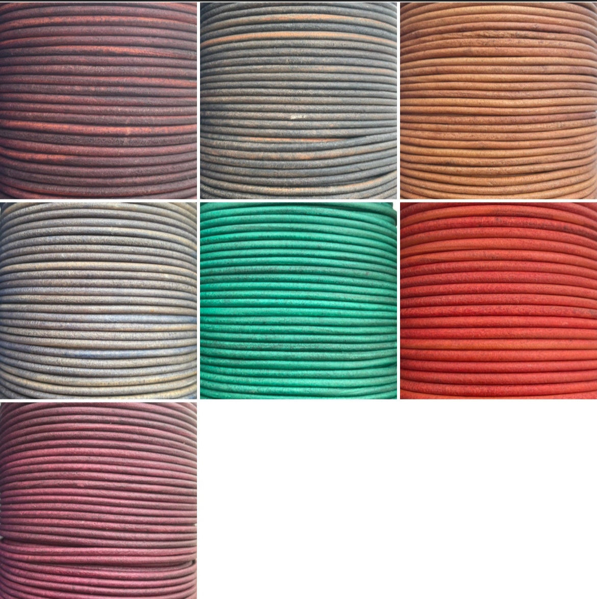 2.5mm Leather Cord Antique Round Real Genuine Craft Jewellery String Rope Lace Thong