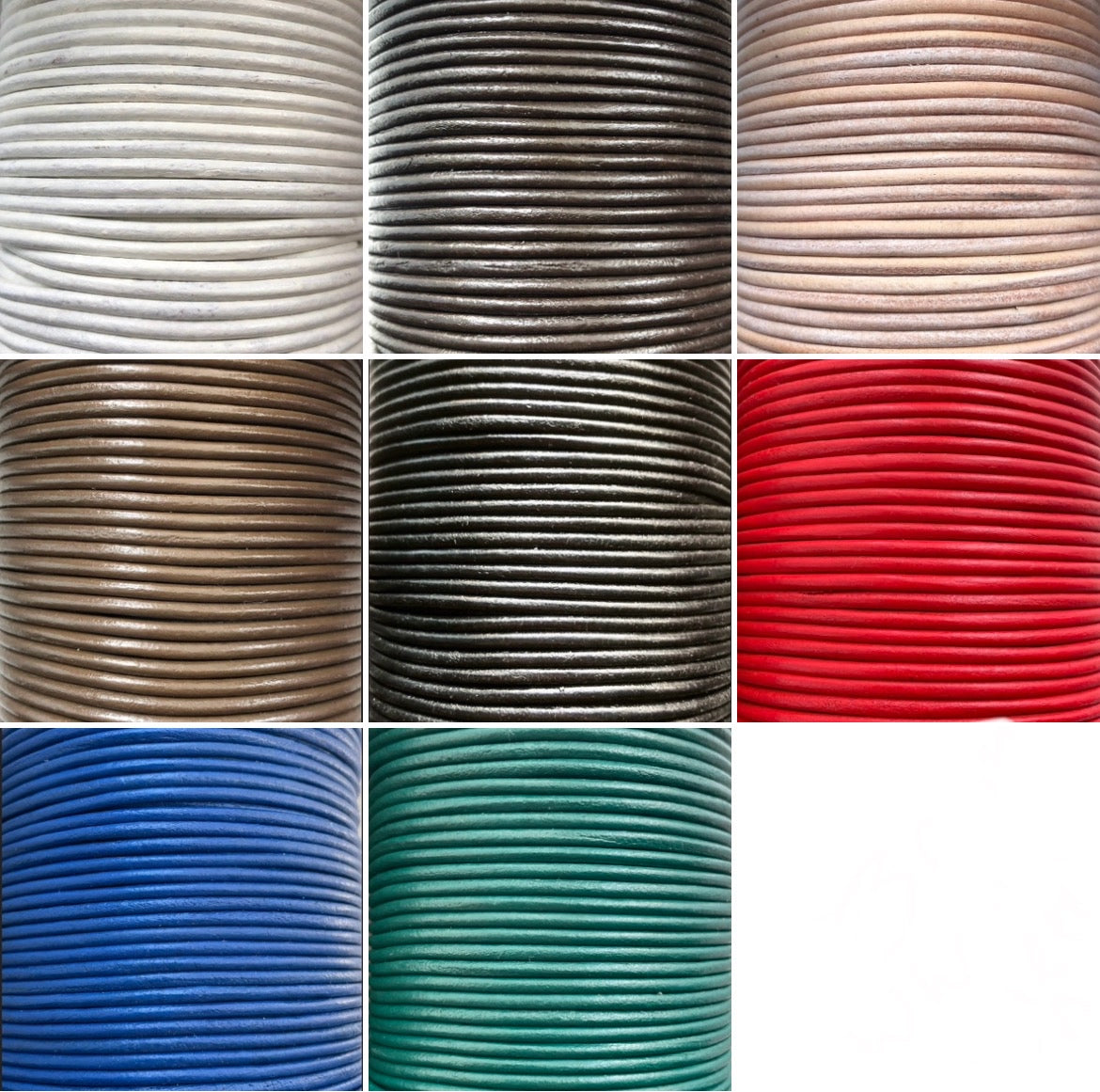 3mm Leather Cord Round Real Genuine Craft Jewellery String Rope Lace Thong