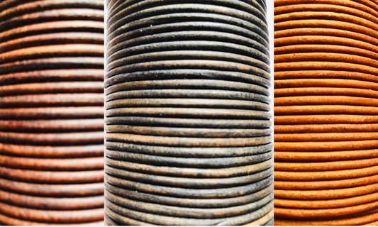 2mm Leather Cord Antique Round Real Genuine Craft Jewellery String Rope Lace Thong