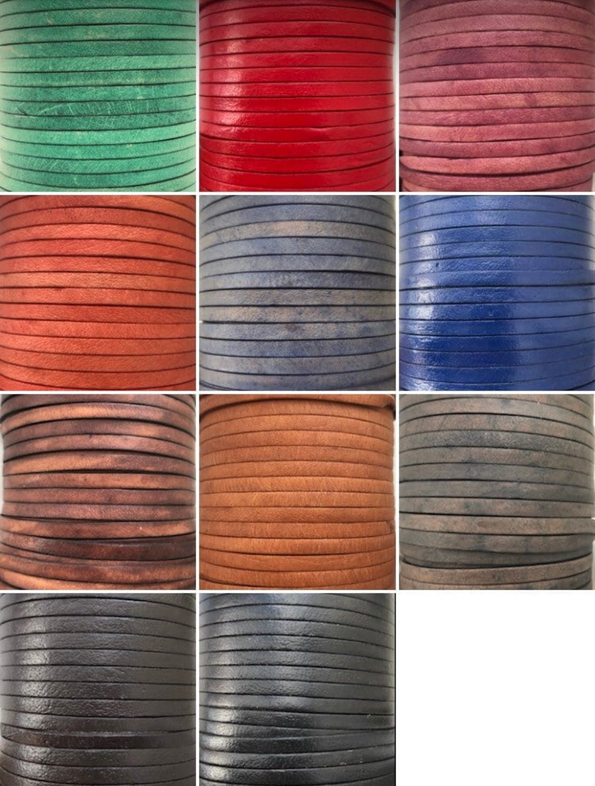 Flat 4mm Leather Cord Real Genuine Craft Jewellery String Rope Lace Thong