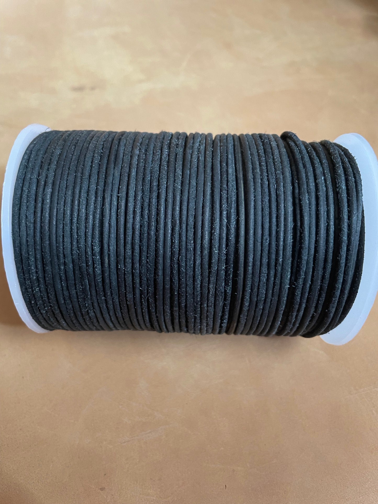 Leather Cord 2mm Distressed Round Real Genuine Craft Jewellery String Lace Thong